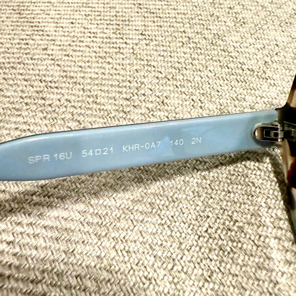 Prada Oversized Sunglasses Black Tortoise Gradient NWOT Italy - Picture 8 of 12